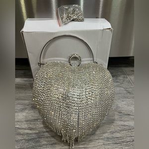 SHEIN Purse,heart shape new in box